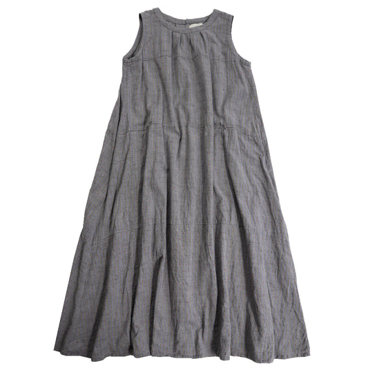 【予約商品】Giemon  久留米絣  ワンピース  G-229-3  日本製【2026ss】