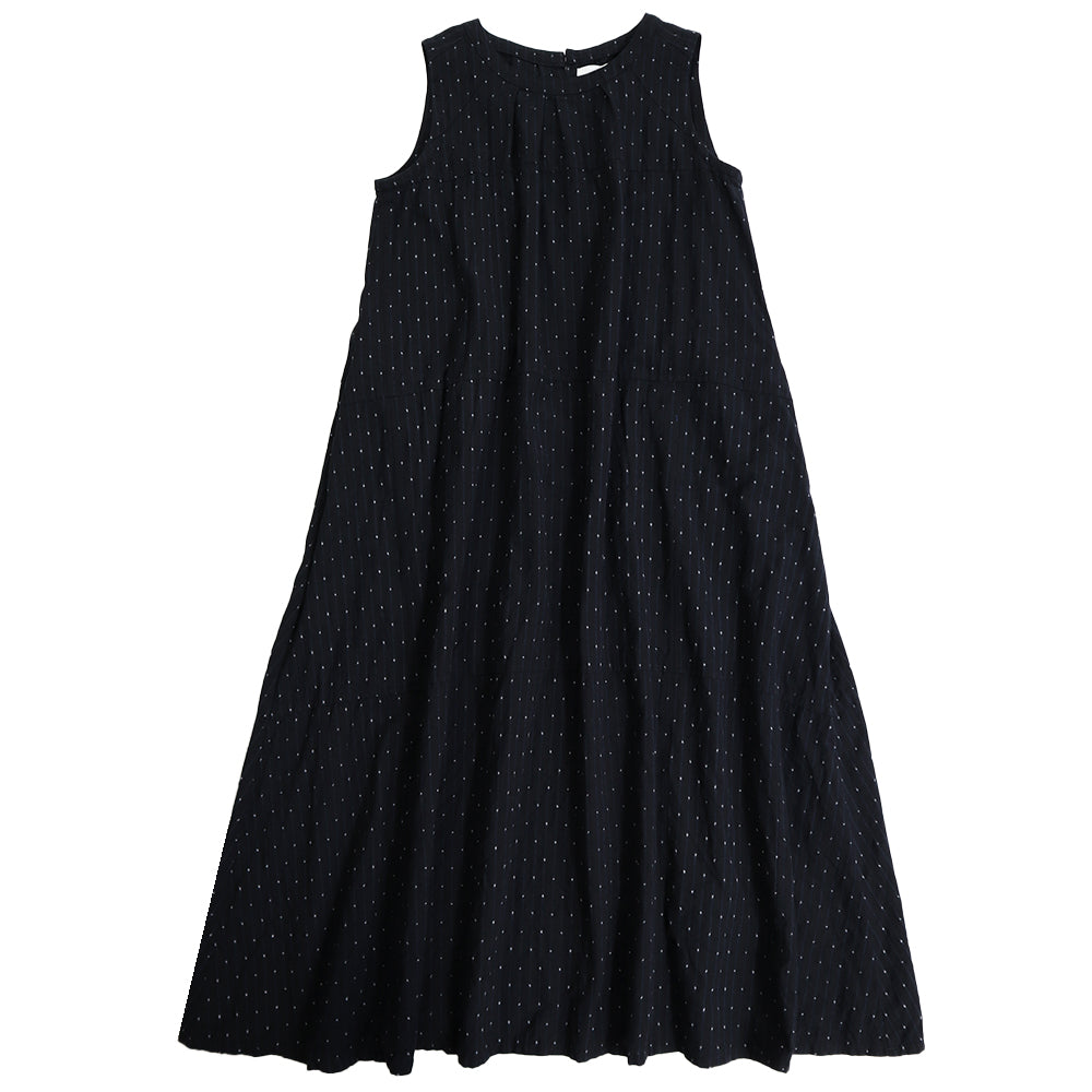 【予約商品】Giemon  久留米絣  ワンピース  G-229-3  日本製【2026ss】