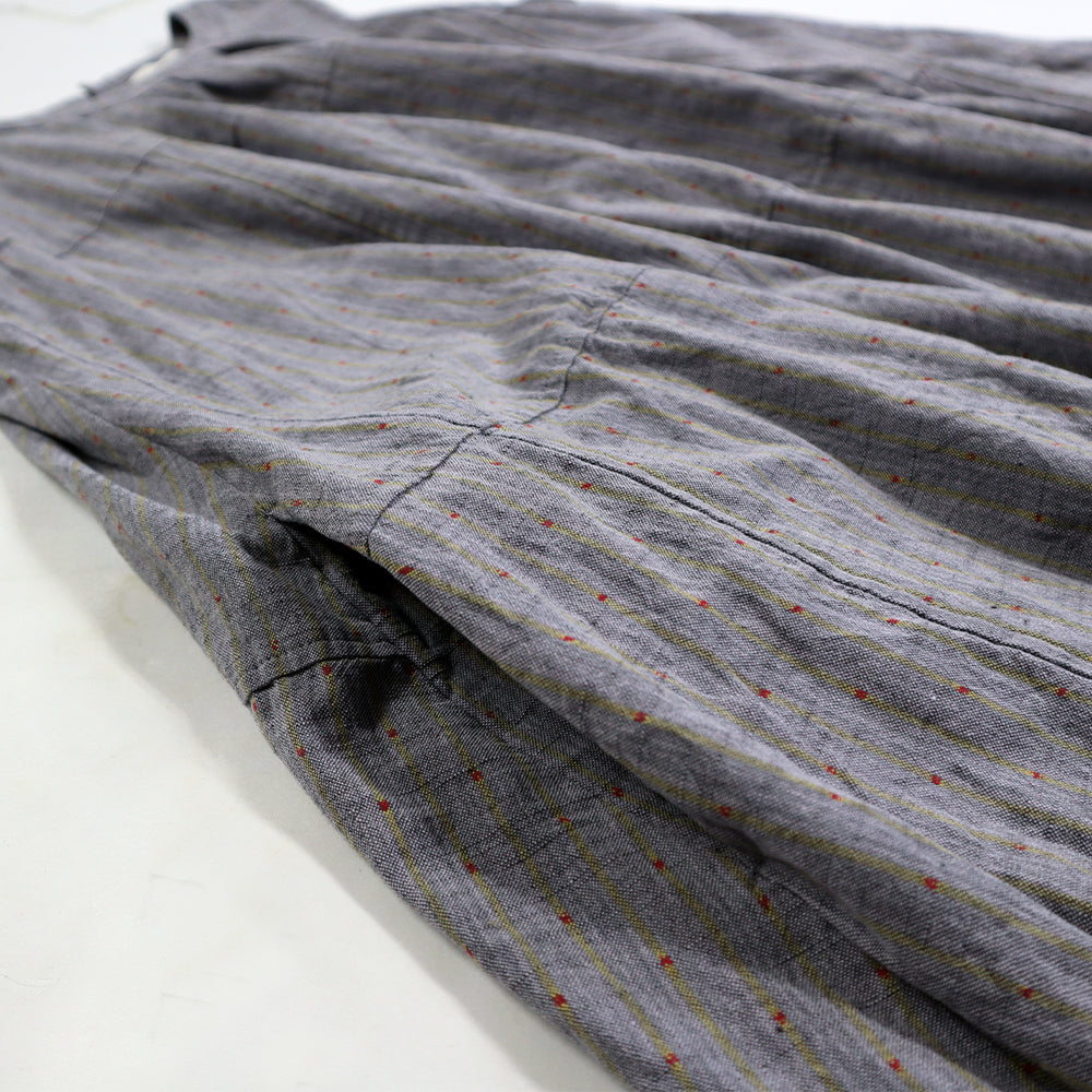 【予約商品】Giemon  久留米絣  ワンピース  G-229-3  日本製【2026ss】