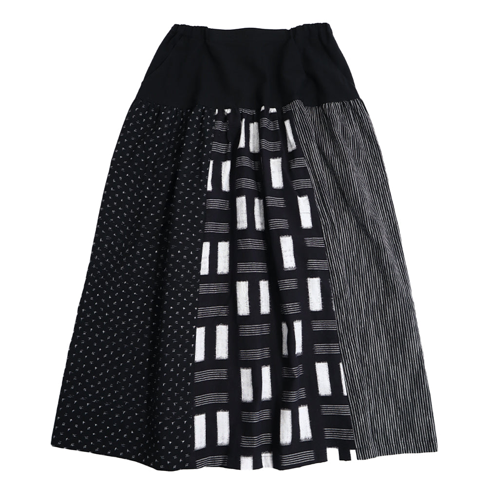 【予約商品】儀右ヱ門  久留米絣  スカート　ク944  日本製【2026ss】