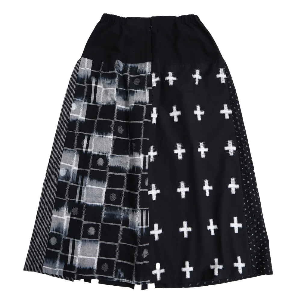 【予約商品】儀右ヱ門  久留米絣  スカート　ク944  日本製【2026ss】