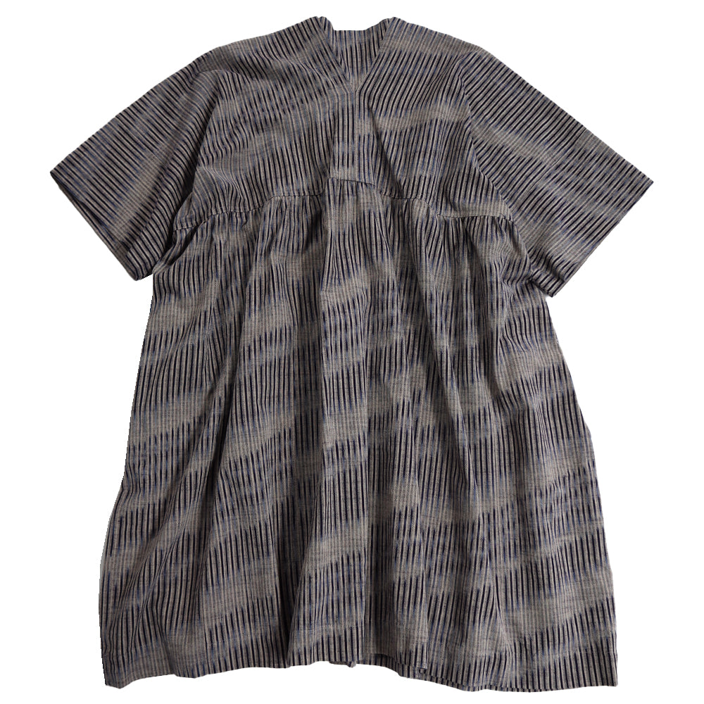 Giemon Giemon Kurume Kasuri Jumper Skirt Y9067 Made in Japan [2025ss]