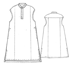 【予約商品】儀右ヱ門  久留米絣  ブラウス　タ556  日本製【2026ss】