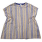Giemon Giemon 襯衫 Y5126 Appappa Easy Clothes Kurume Kasuri Made in Japan [2023gs]