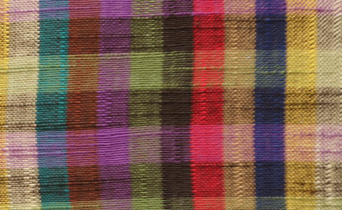 【予約商品】儀右エ門  久留米絣  扇子　唐木【2026ss】