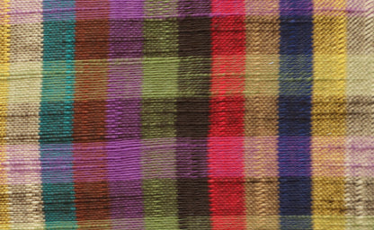 【予約商品】儀右エ門  久留米絣  扇子　唐木【2026ss】