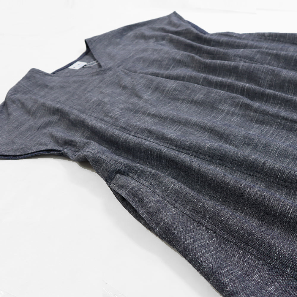 Giemon Kurume Kasuri Dress Y2127 Made in Japan For Women Spring/Summer Mother's Day