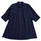 Giemon Kurume Kasuri Blouse Dolman Sleeves S528 Made in Japan Mother's Day