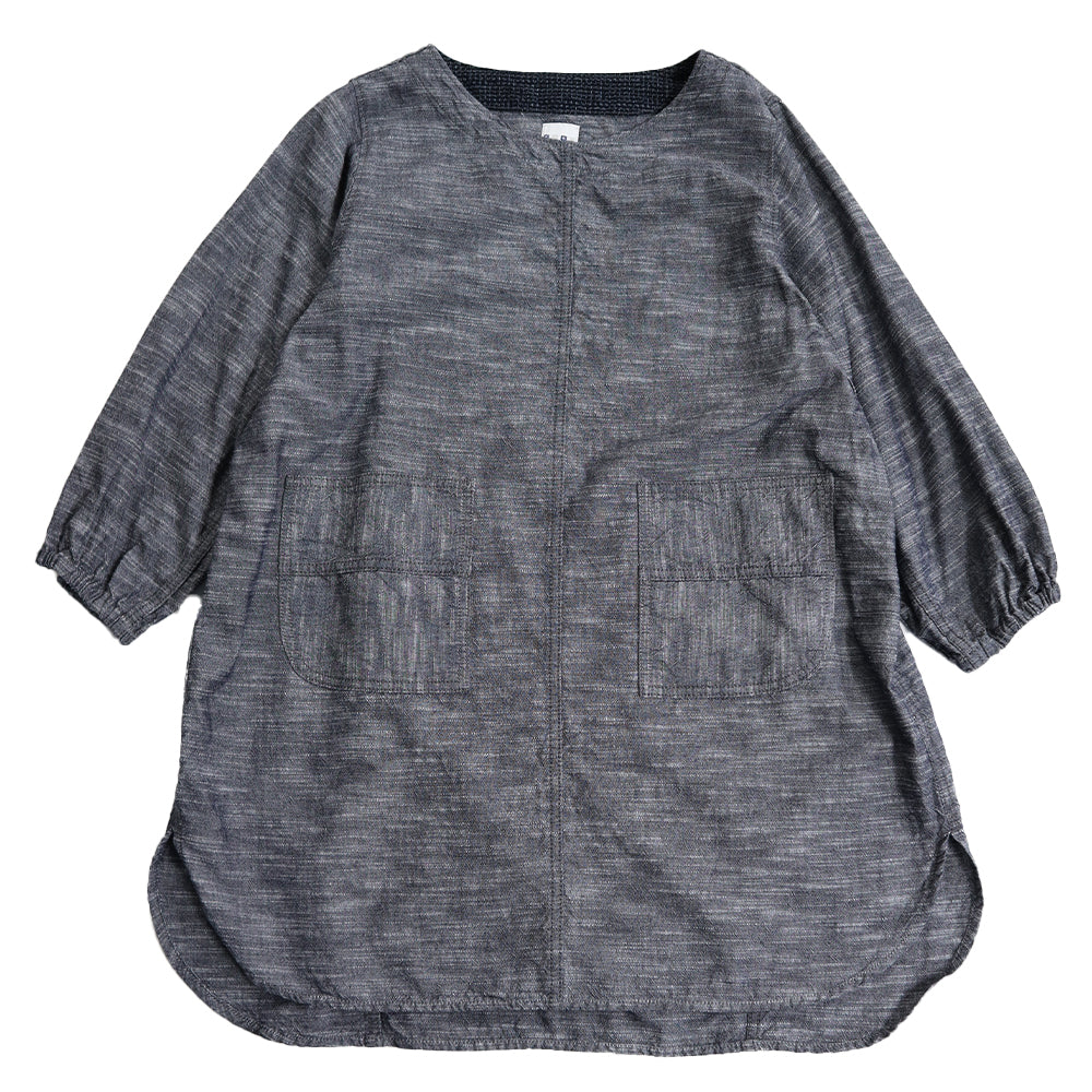 【儀右衛門】 チュニック　割烹着【久留美絣】MADE IN JAPAN 儀右衛門】 チュニック 割烹着【久留美絣】MADE IN JAPAN 【公式通販】