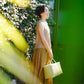 Giemon Giemon Kurume Kasuri Jumper Skirt Y9067 Made in Japan [2025ss]