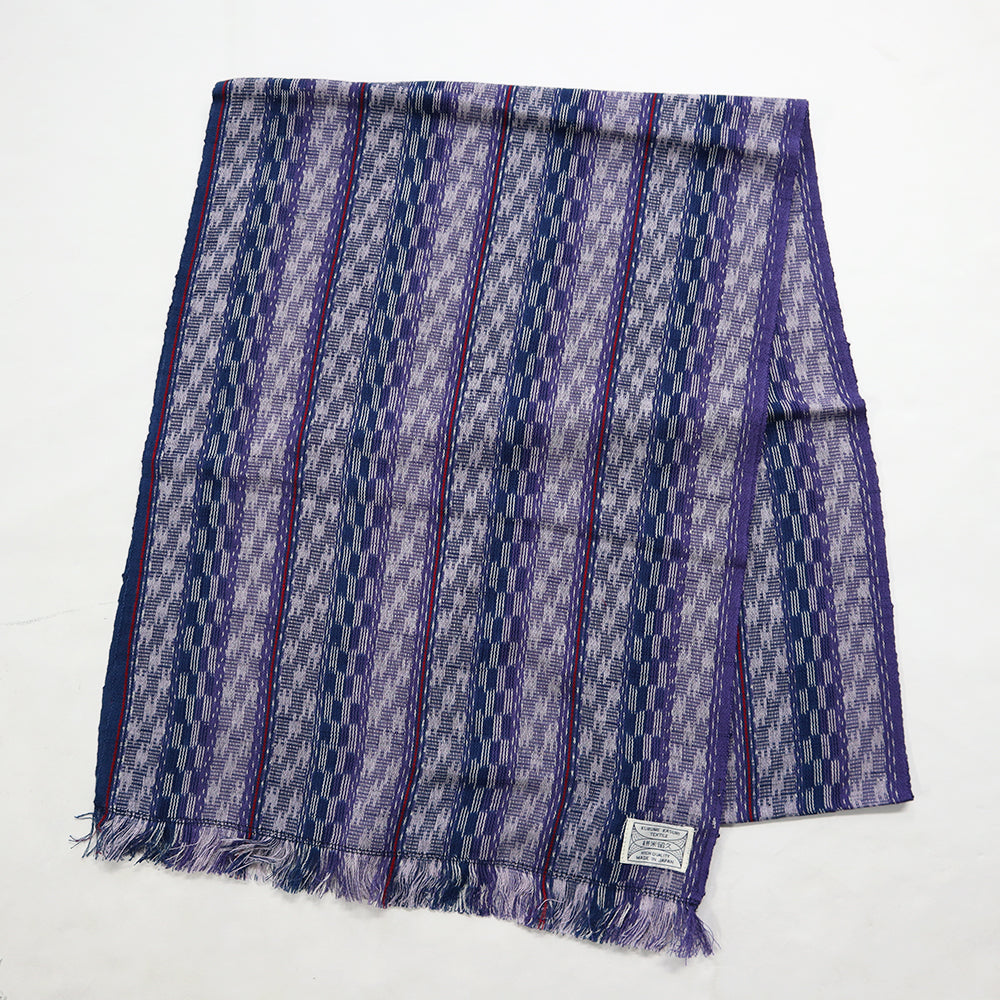 【予約商品】儀右ヱ門 久留米絣  ショール　003  日本製【2026ss】