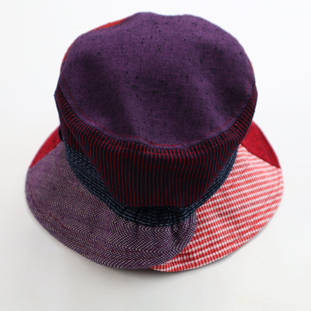 義右衛門 Giemon Kurume Kasuri 背帶裙 Y9067 日本製 [2025ss]