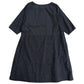 Giemon Giemon 3/4 Sleeve Dress So240 Kurume Kasuri Made in Japan Mother's Day