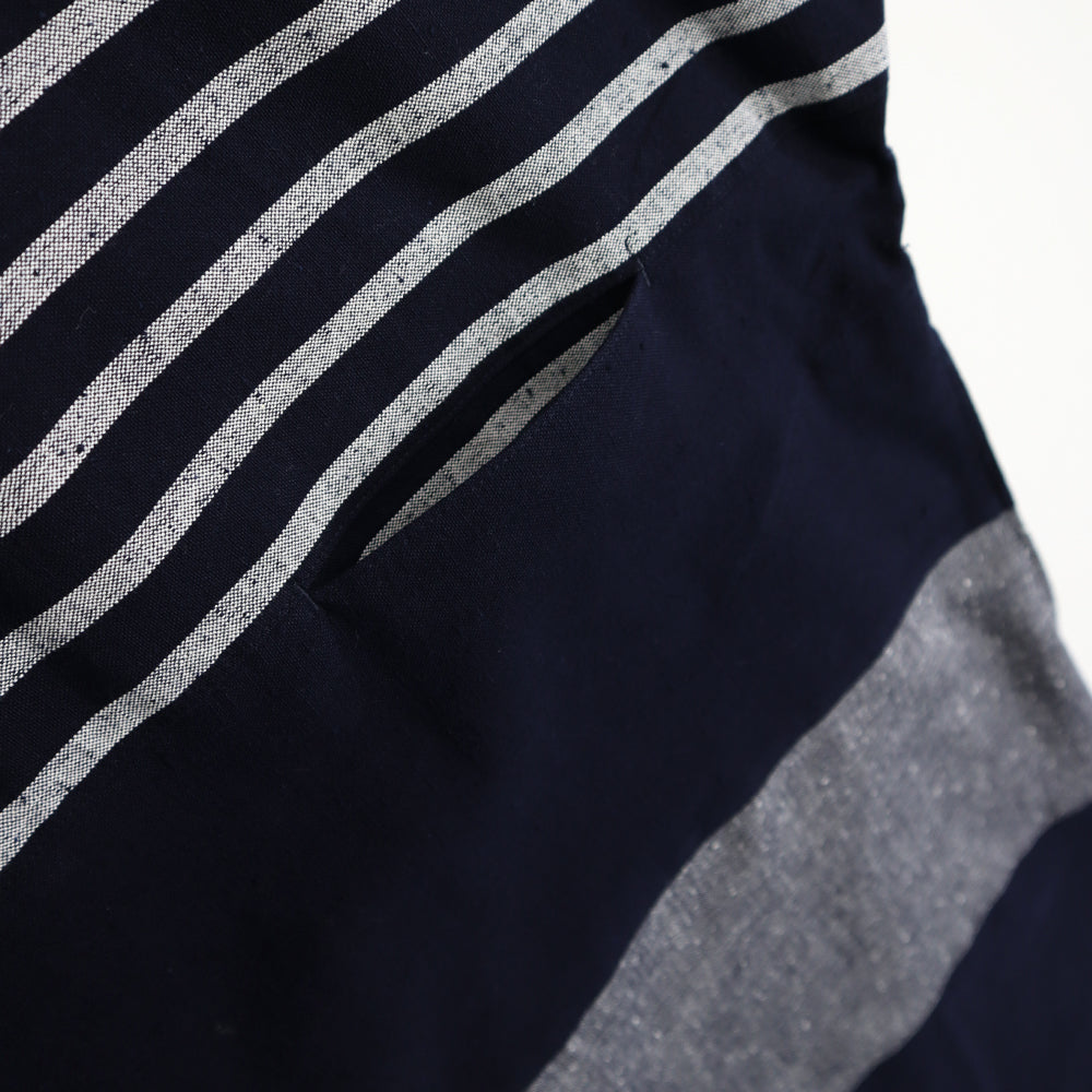 義右衛門 Giemon Kurume Kasuri 背帶裙 Y9067 日本製 [2025ss]