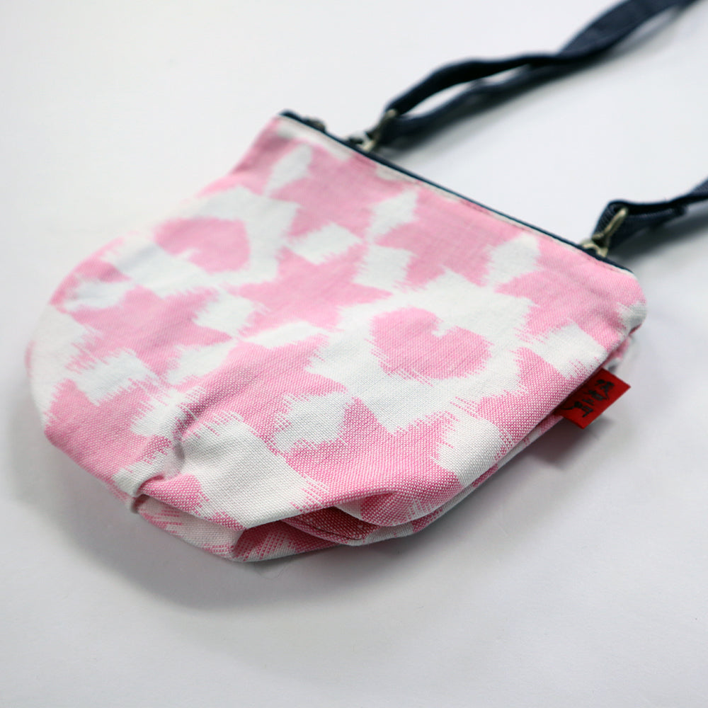 儀右ヱ門 ギエモン ぎえもん 久留米絣　ポシェット　ユーユー　日本製　【2025ー26gs】