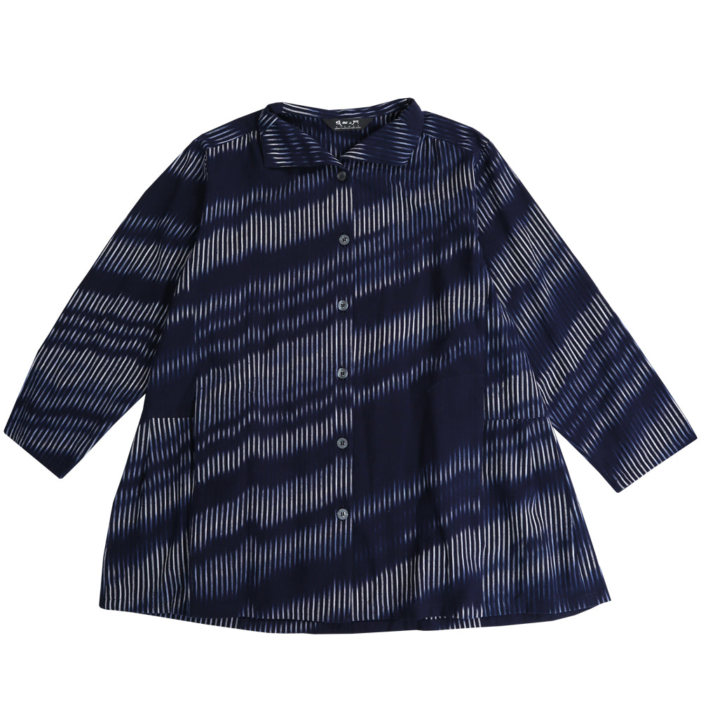 Giemon Giemon Kurume Kasuri Jumper Skirt Y9067 Made in Japan [2025ss]