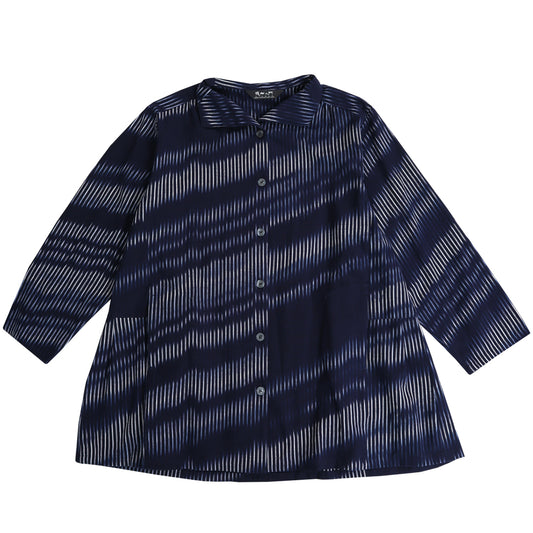 Giemon Giemon Kurume Kasuri Jumper Skirt Y9067 Made in Japan [2025ss]