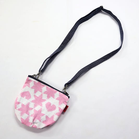 儀右ヱ門 ギエモン ぎえもん 久留米絣　ポシェット　ユーユー　日本製　【2025ー26gs】