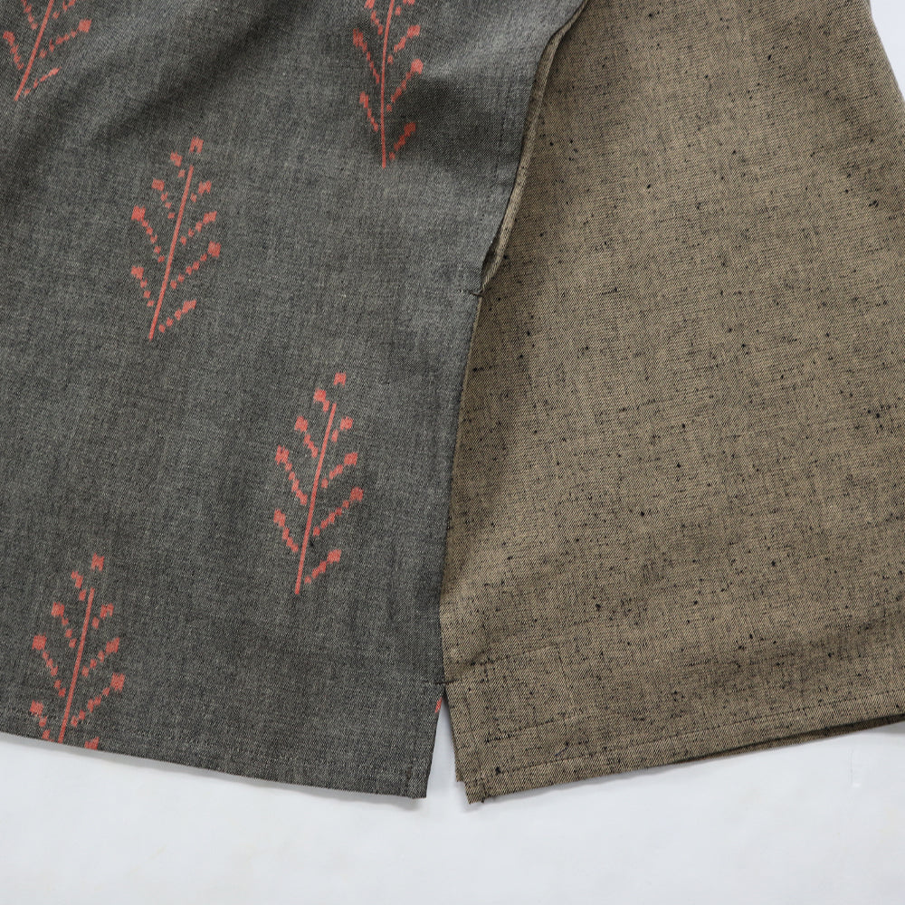 儀右ヱ門  ギエモン ぎえもん  久留米絣　ブラウス　Y5177　日本製　【2025-26gs】