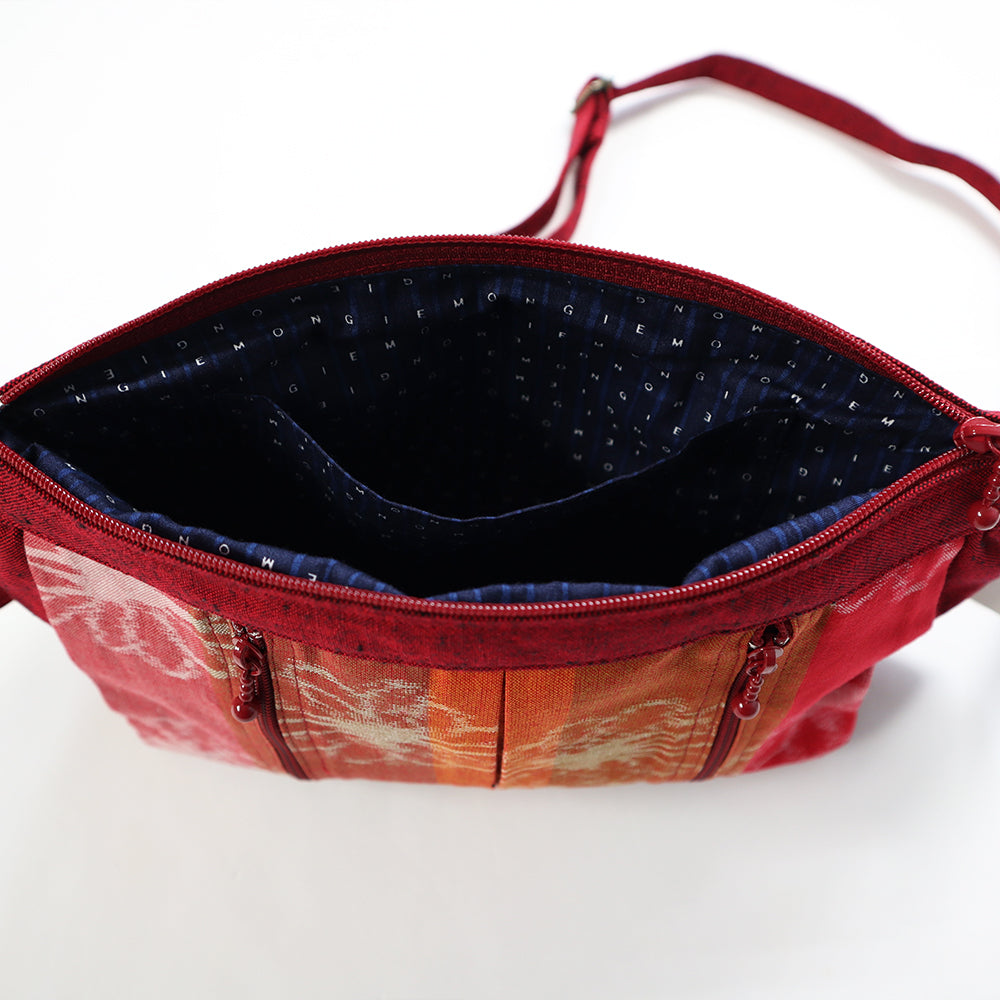 義右衛門 Giemon Kurume Kasuri 背帶裙 Y9067 日本製 [2025ss]