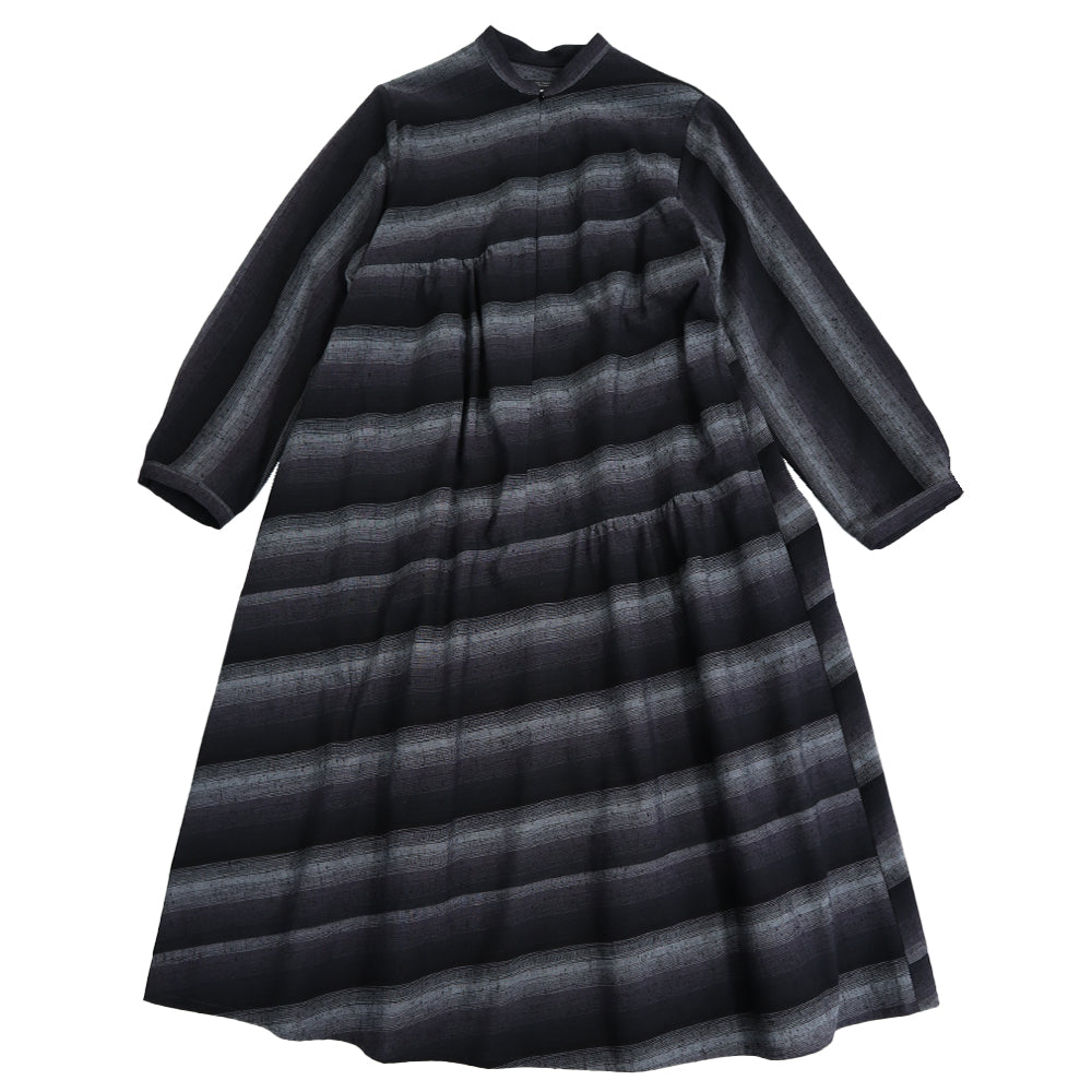 儀右ヱ門 ギエモン ぎえもん 久留米絣 ワンピース タ222 日本製