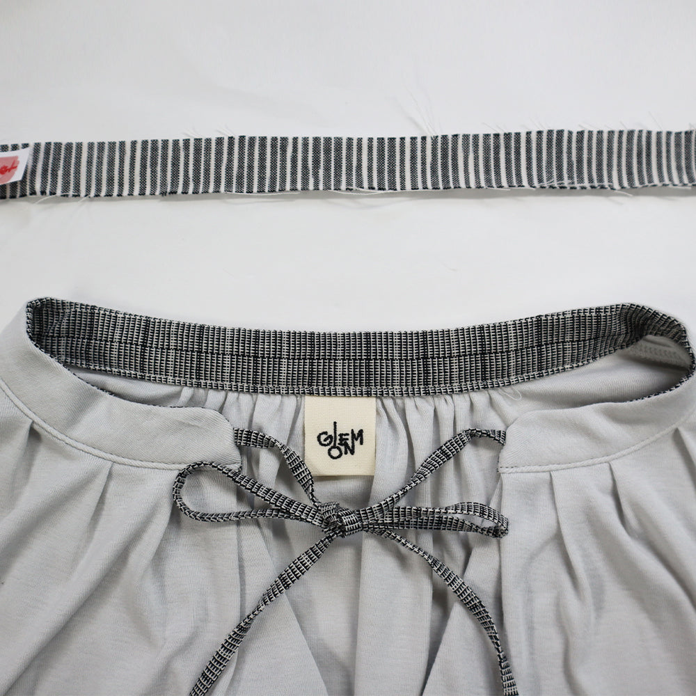 【予約商品】儀右ヱ門  久留米絣  ブラウス　R5117  日本製【2026ss】