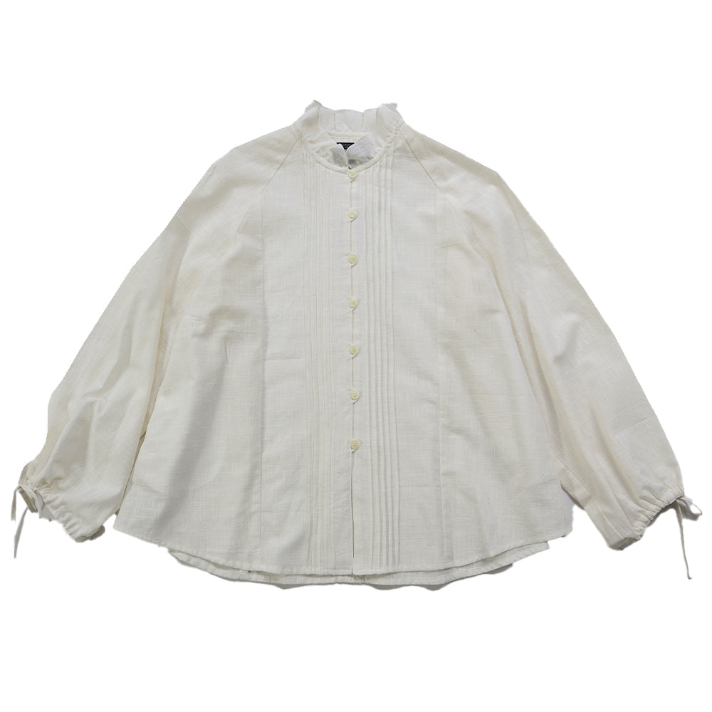 儀右ヱ門  久留米絣  ブラウス　タ555  日本製【2026ss】