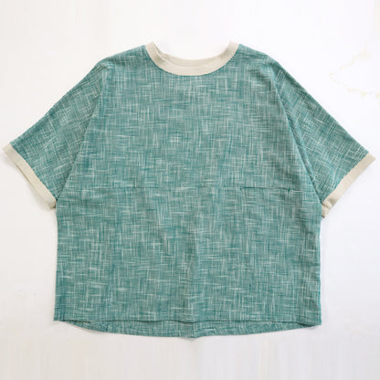 Giemon Giemon Kurume Kasuri Jumper Skirt Y9067 Made in Japan [2025ss]