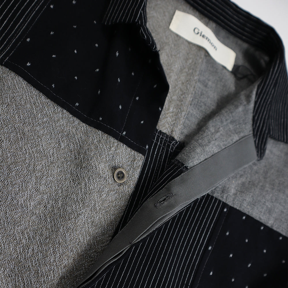 Giemon  ギエモン ぎえもん  久留米絣　ブラウス　G530-3　日本製　【2025-26gs】