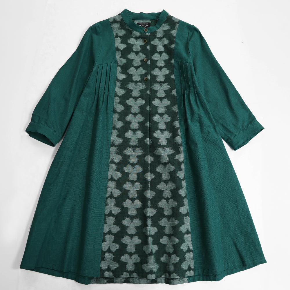 儀右ヱ門 久留米絣 チュニックブラウス タ512-2 日本製 – 久留米絣の儀