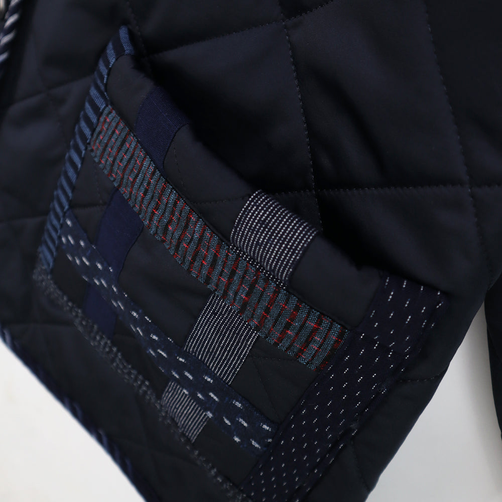 儀右ヱ門 ギエモン ぎえもん 久留米絣　ジャケット　ケ159　日本製　【2025-26gs】