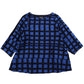 Giemon Kurume Kasuri Blouse Dolman Sleeves S528 Made in Japan Mother's Day