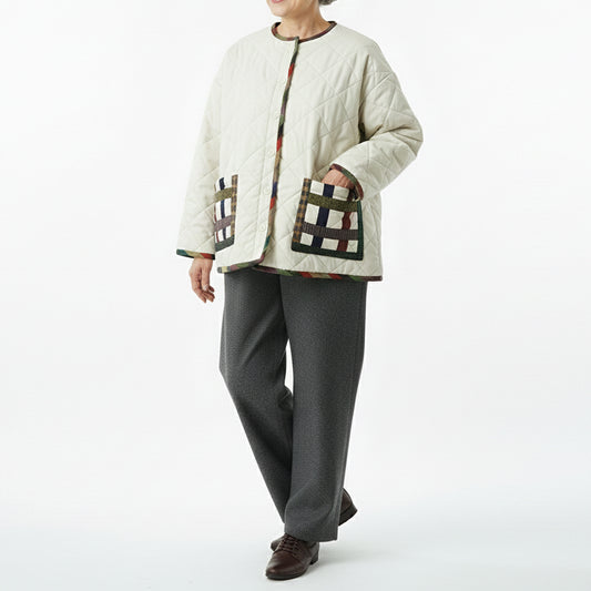 儀右ヱ門 ギエモン ぎえもん 久留米絣　ジャケット　ケ159　日本製　【2025-26gs】