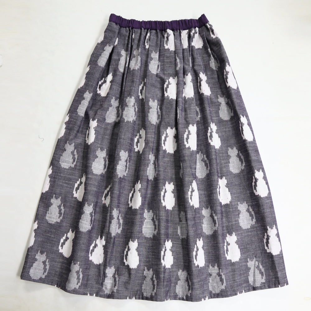 Giemon Giemon Kurume Kasuri Jumper Skirt Y9067 Made in Japan [2025ss]