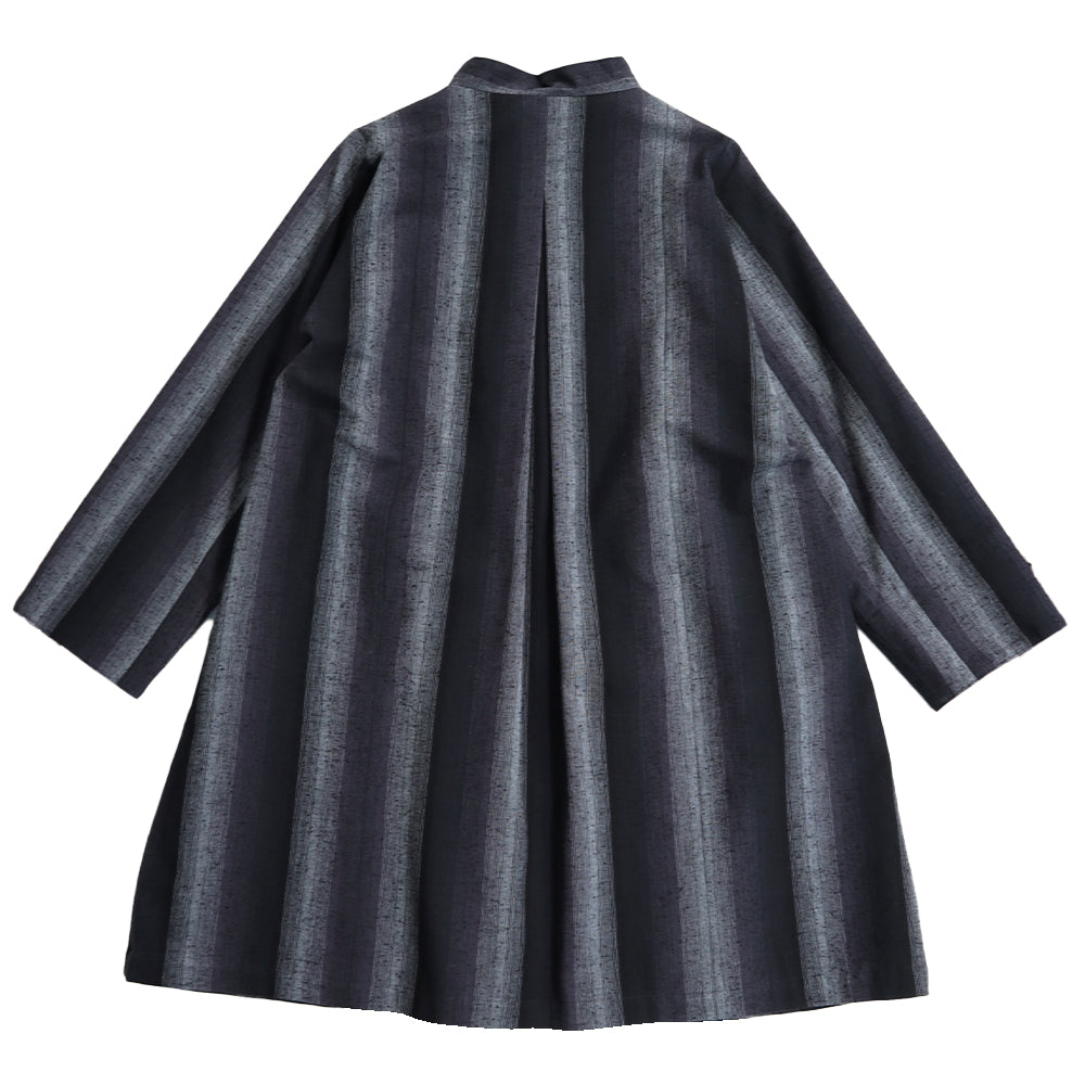 儀右ヱ門　ギエモン ぎえもん　久留米絣コート  セ237  日本製【as】