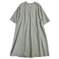 Giemon Giemon Kurume Kasuri 3/4 Sleeve Dress Y2146 Made in Japan