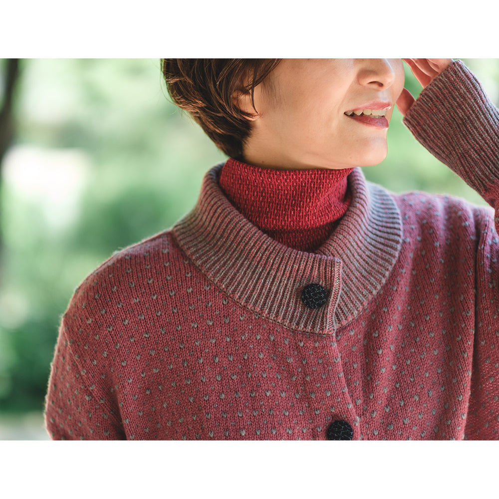 Giemon Knit Cardigan R5096 Wool Made in Japan [2024aw]