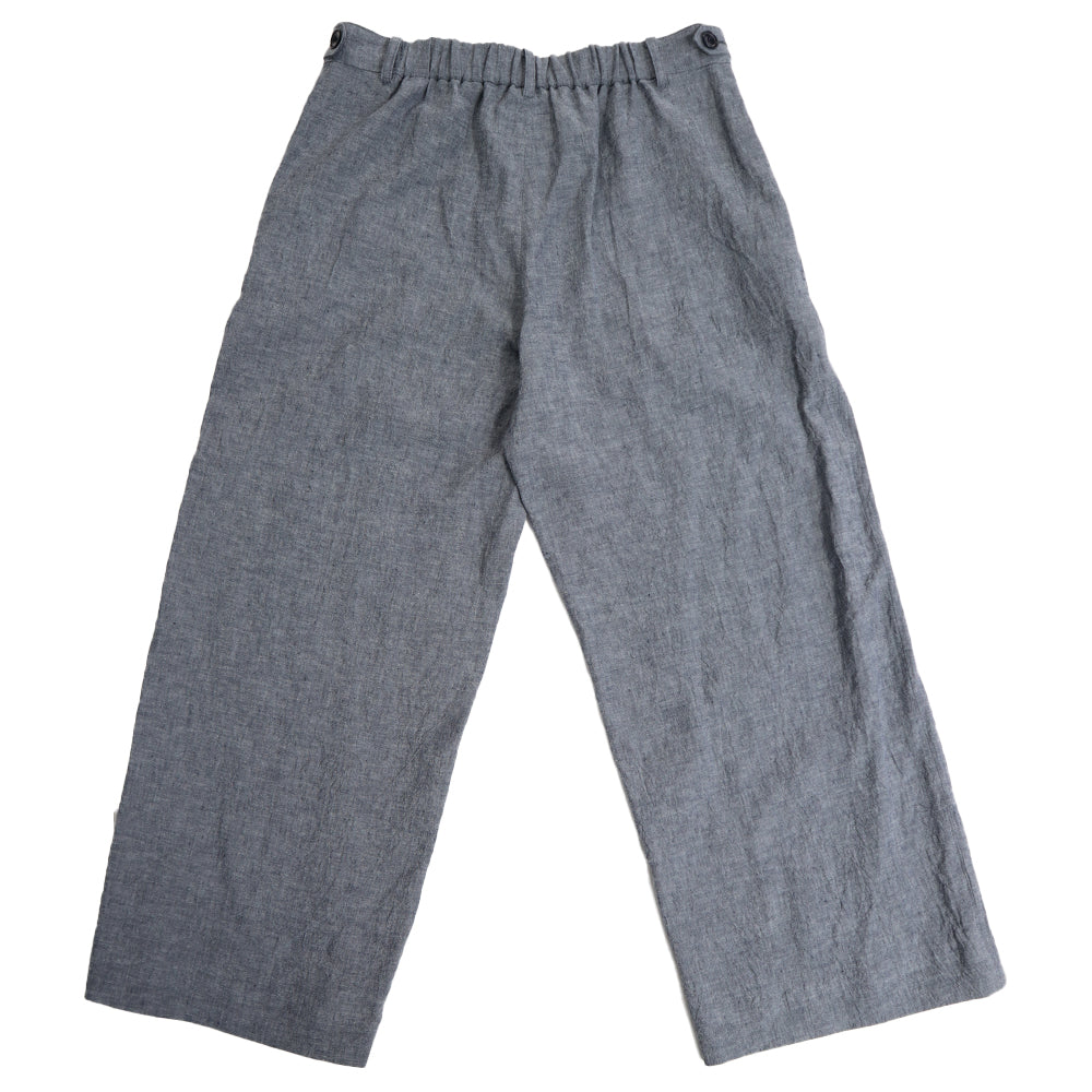 【予約商品】儀右ヱ門  久留米絣  パンツ　カ739 日本製【2026ss】