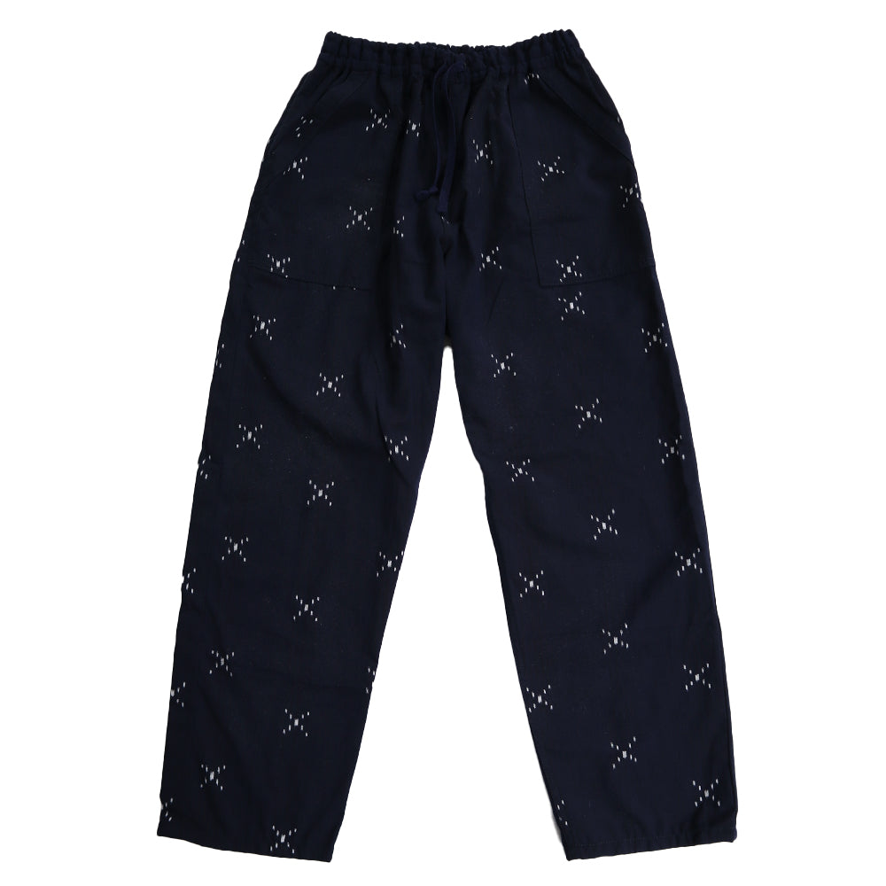 義右衛門 Giemon Kurume Kasuri 背帶裙 Y9067 日本製 [2025ss]