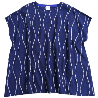 Giemon Giemon 襯衫 Y5126 Appappa Easy Clothes Kurume Kasuri Made in Japan [2023gs]