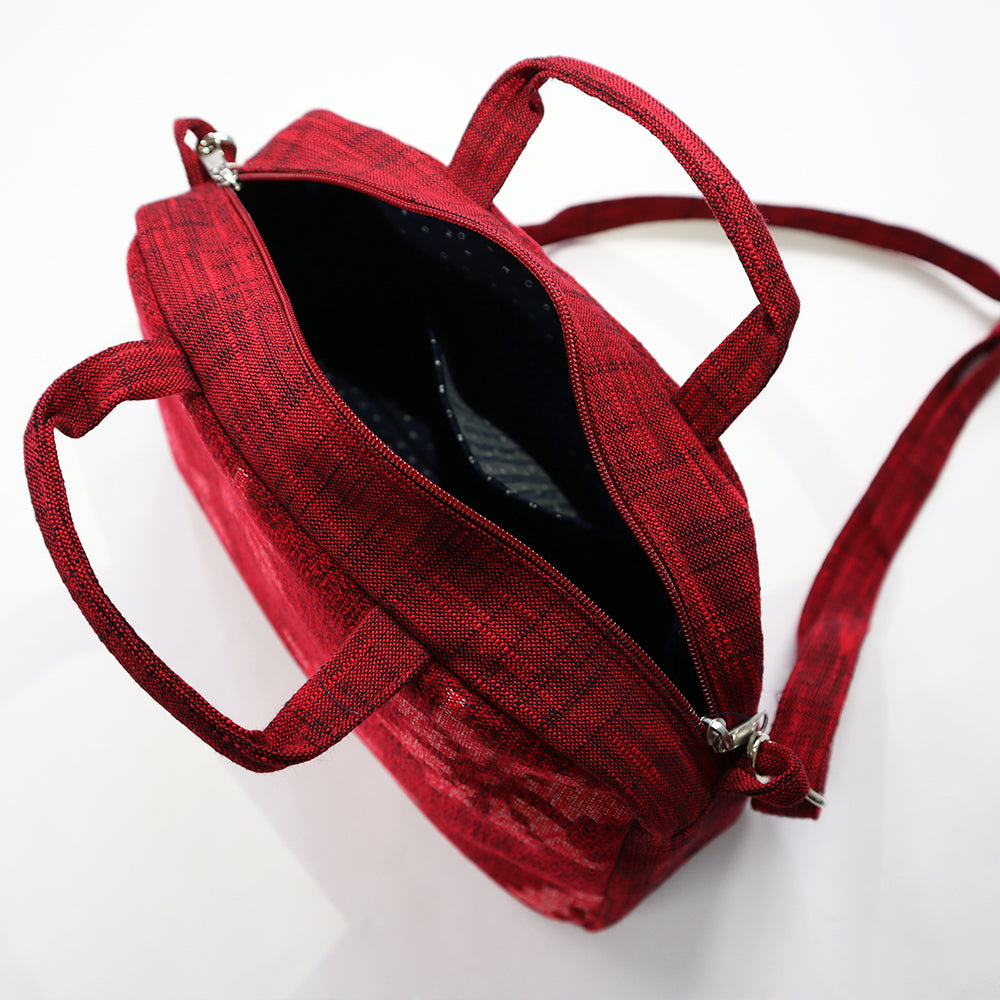 儀右ヱ門 ギエモン ぎえもん 久留米絣　ポシェット　ボストン　日本製　【2025-26gs】