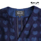 Giemon Giemon Giemon Kurume Kasuri Cache-coeur 連衣裙連體衣 So245 日本製造