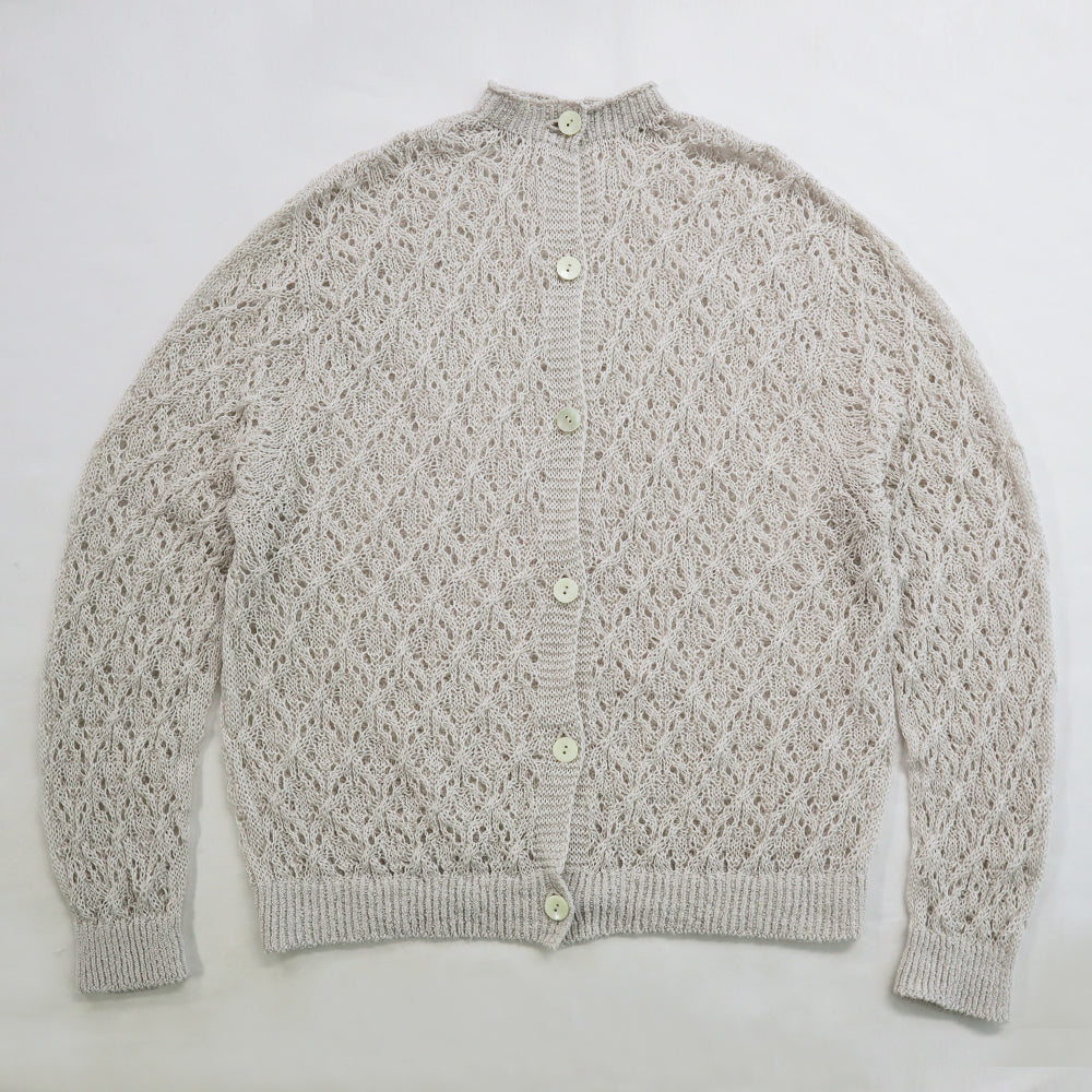 【予約商品】儀右ヱ門  久留米絣  カーディガン　R5114  日本製【2026ss】