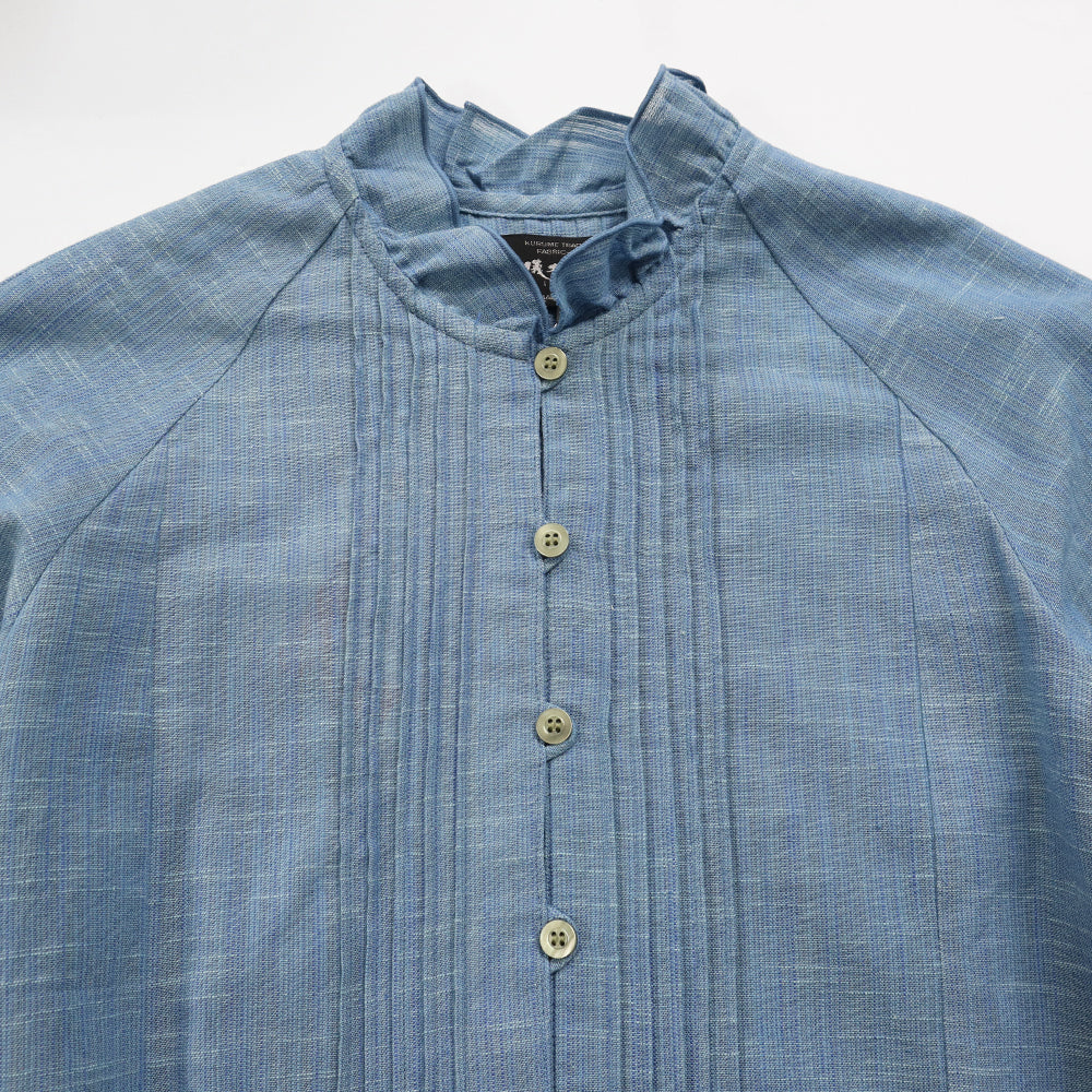 儀右ヱ門  久留米絣  ブラウス　タ555  日本製【2026ss】