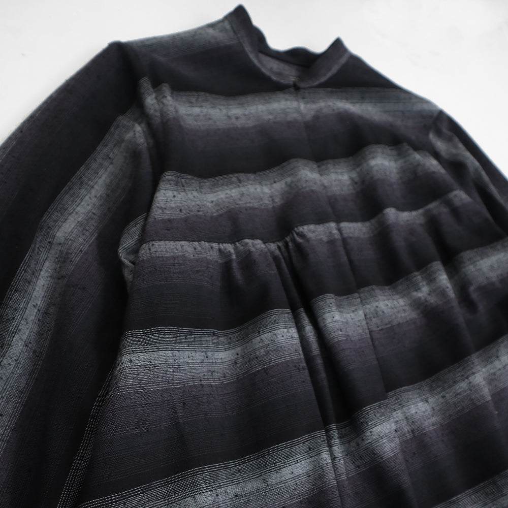 儀右ヱ門 ギエモン ぎえもん 久留米絣 ワンピース　タ222  日本製