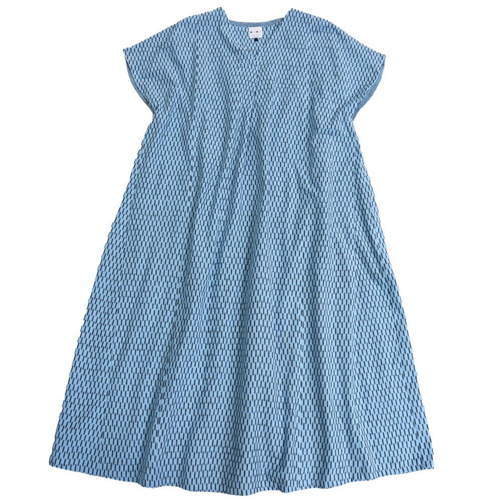 Giemon Kurume Kasuri Dress Y2127 Made in Japan For Women Spring/Summer Mother's Day