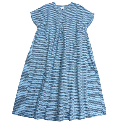 Giemon Kurume Kasuri Dress Y2127 Made in Japan For Women Spring/Summer Mother's Day
