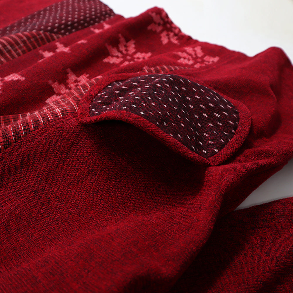 儀右ヱ門 ギエモン ぎえもん 久留米絣　ブラウス　タ550　日本製　【2025-26gs】