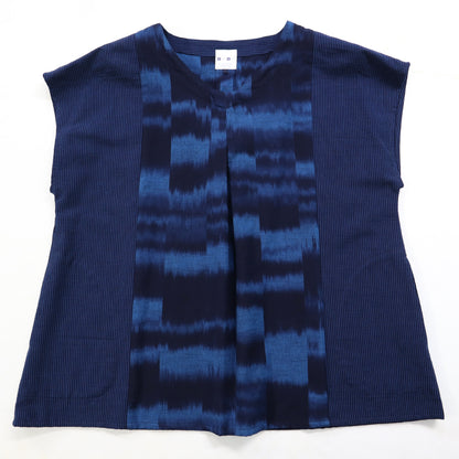 Giemon Kurume Kasuri Blouse Y5141 Made in Japan Mother's Day