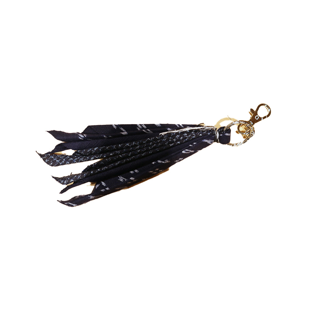 【予約商品】儀右ヱ門 久留米絣   キーホルダー   宝ぬの　日本製【2026ss】